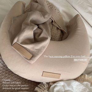 Butterr Co Organic nursing pillow & cover